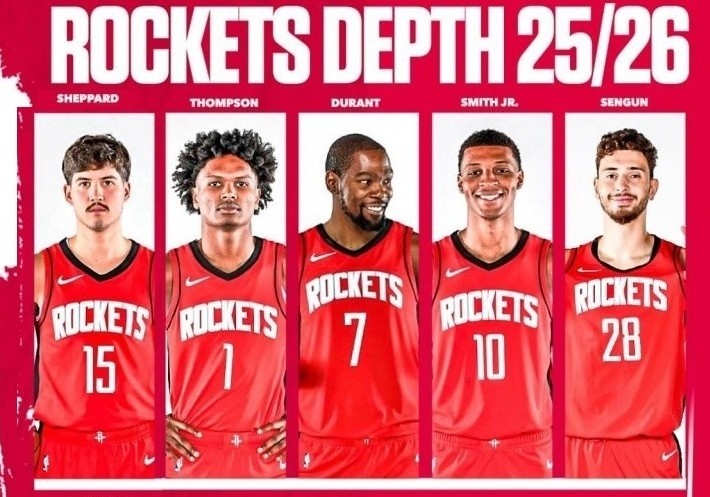 美记谈火箭队缺控卫：他们目前没有可以轻易交易的球员